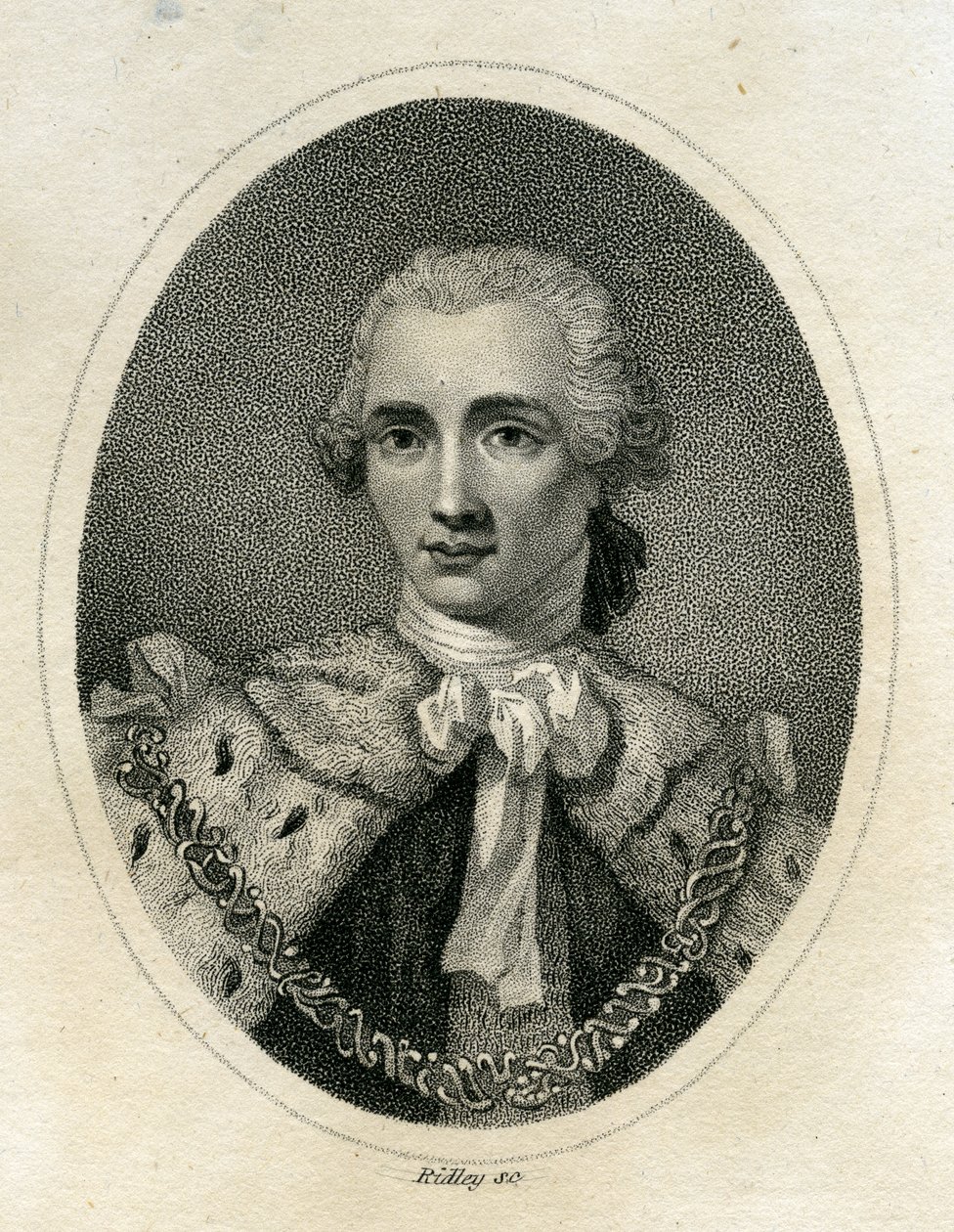 جون ستيوارت ، إيرل بوت الثالث ، نقشه ويليام ريدلي (1764-1838) ، 1895 بواسطة آلان رامزي