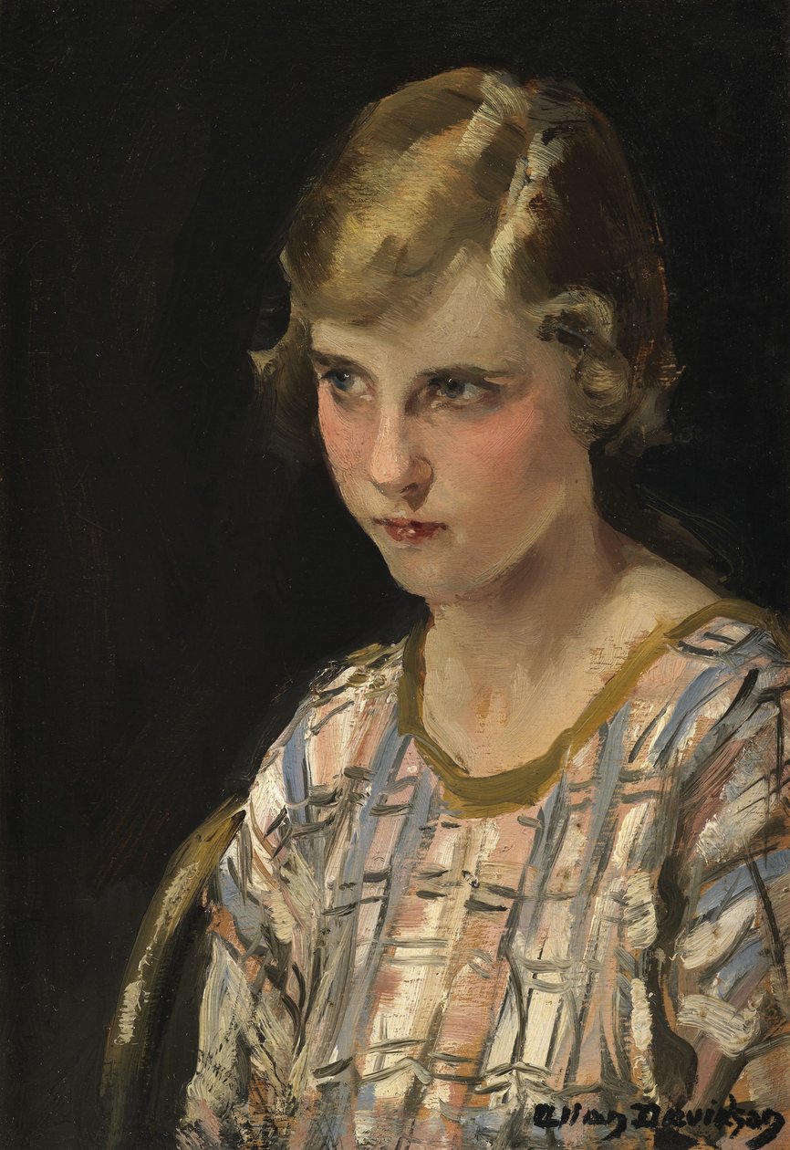 She (The Blushing Girl) (الفتاة الخجل) بواسطة ألان دوجلاس ديفيدسون