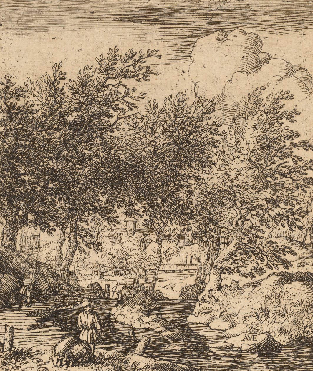 Swineherd ، ربما ج. 16451656. بواسطة ألارت فان إيفردنغن
