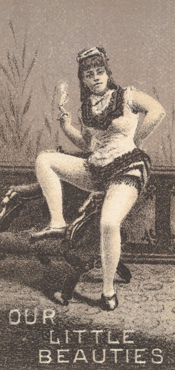 من سلسلة الممثلات N57 للترويج لسجائرنا الجميلة من أجل Allen & Ginte ... ، 1890. بواسطة ألين وجينتر