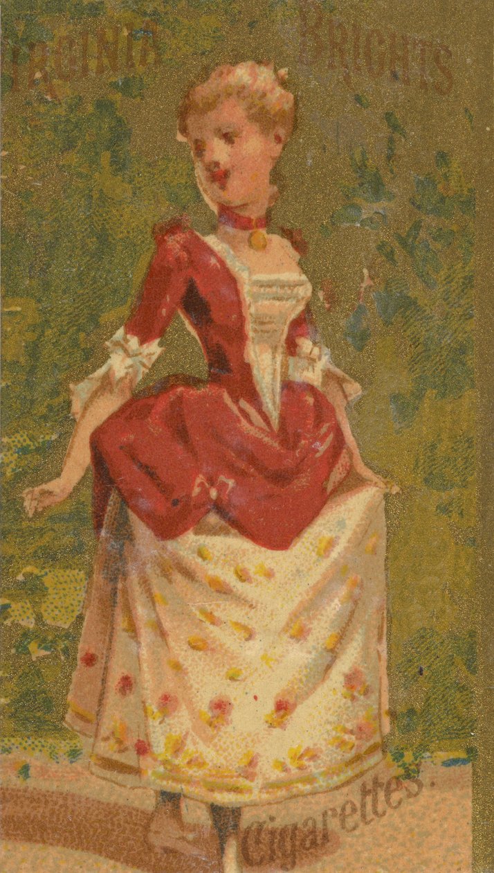 من سلسلة الفتيات والأطفال N64 للترويج لسجائر Virginia Brights لـ Allen & ... ، 1886. بواسطة ألين وجينتر