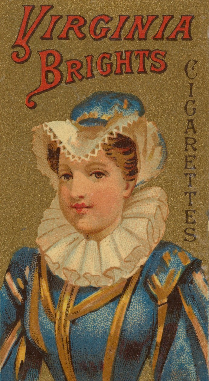 من سلسلة الفتيات والأطفال N64 للترويج لسجائر Virginia Brights لـ Allen & ... ، 1886. بواسطة ألين وجينتر