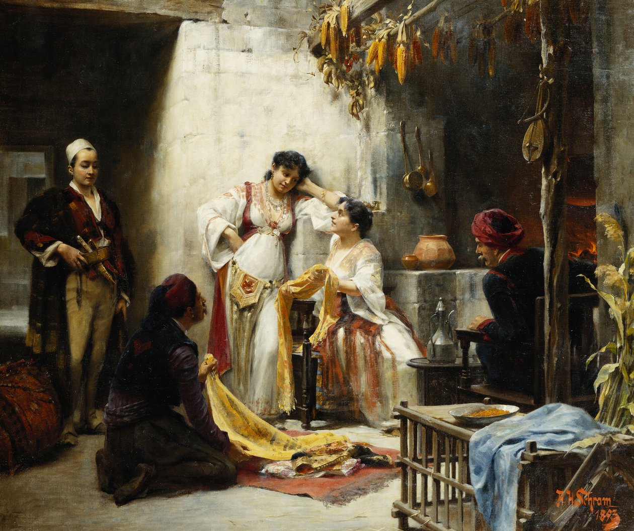 قرار صعب ، 1893 بواسطة الويس هانز شرام