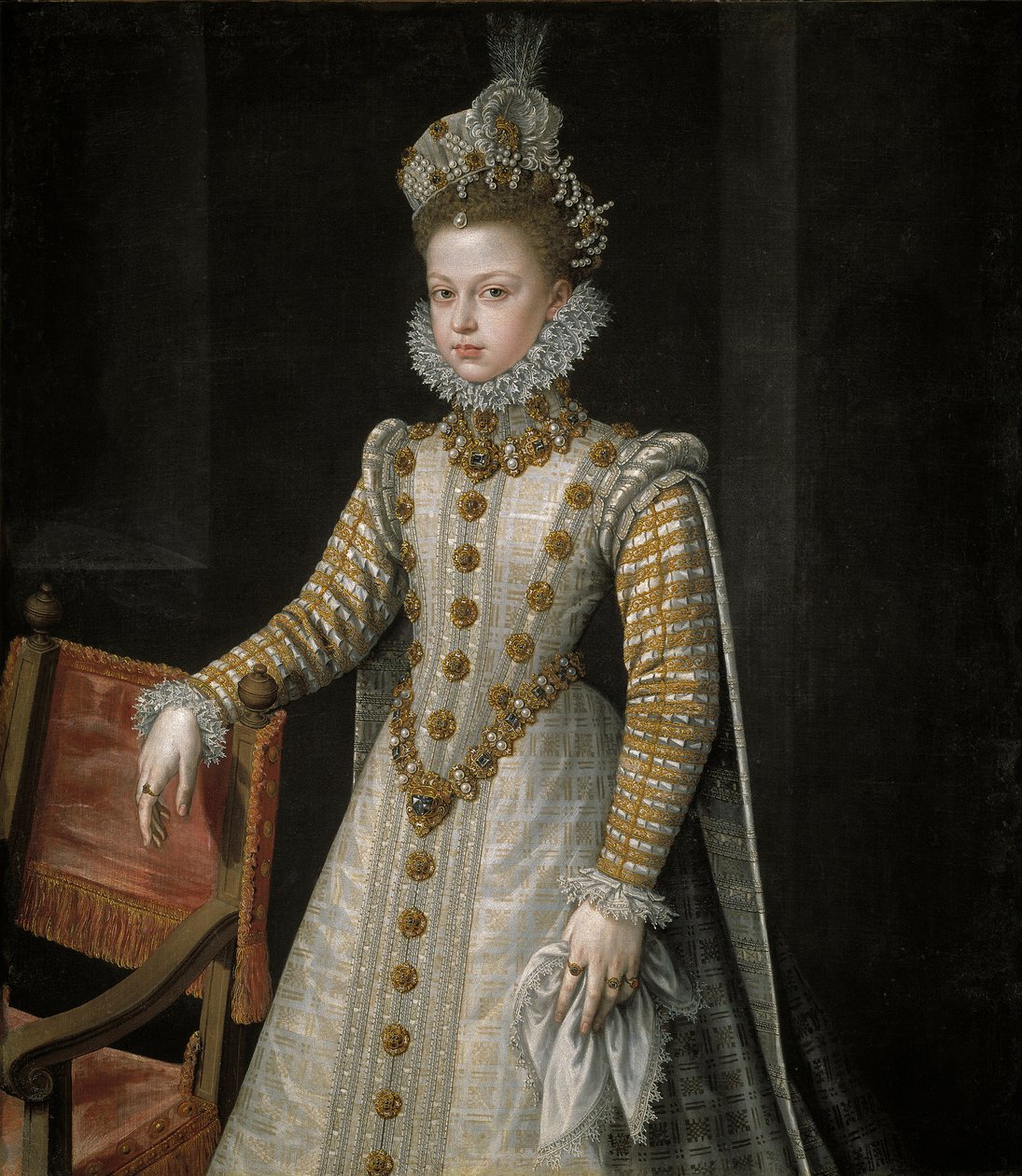 إيزابيل كلير أوجيني دوتريش - إنفانتا إيزابيل كلارا يوجينيا (1566-1633) بقلم سانشيز كويلو ، ألونسو (1531-1588) بواسطة ألونسو سانشيز كويلو