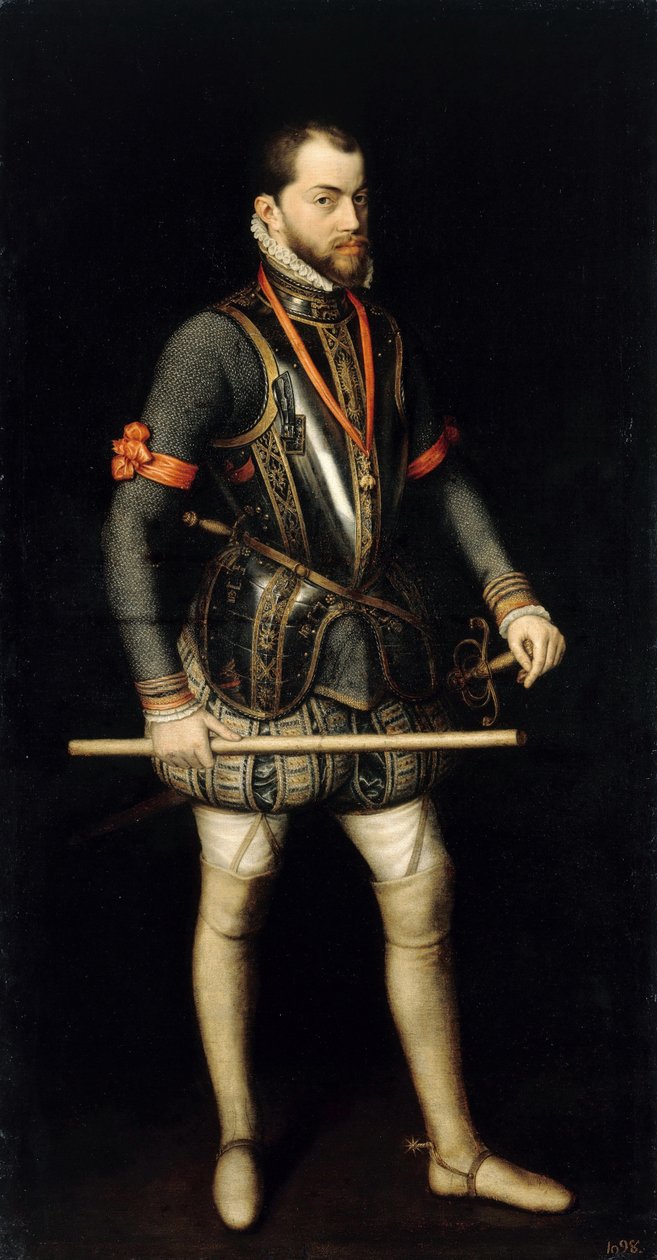 صورة فيليب الثاني 1527-1598 ، ملك إسبانيا والبرتغال بواسطة ألونسو سانشيز كويلو
