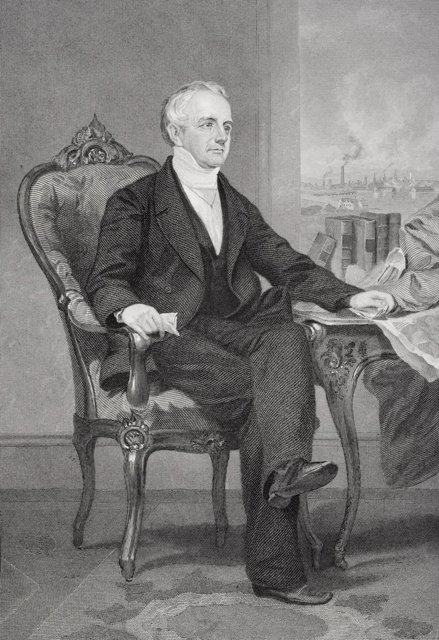 أبوت لورانس (1792-1855) بواسطة ألونزو تشابل