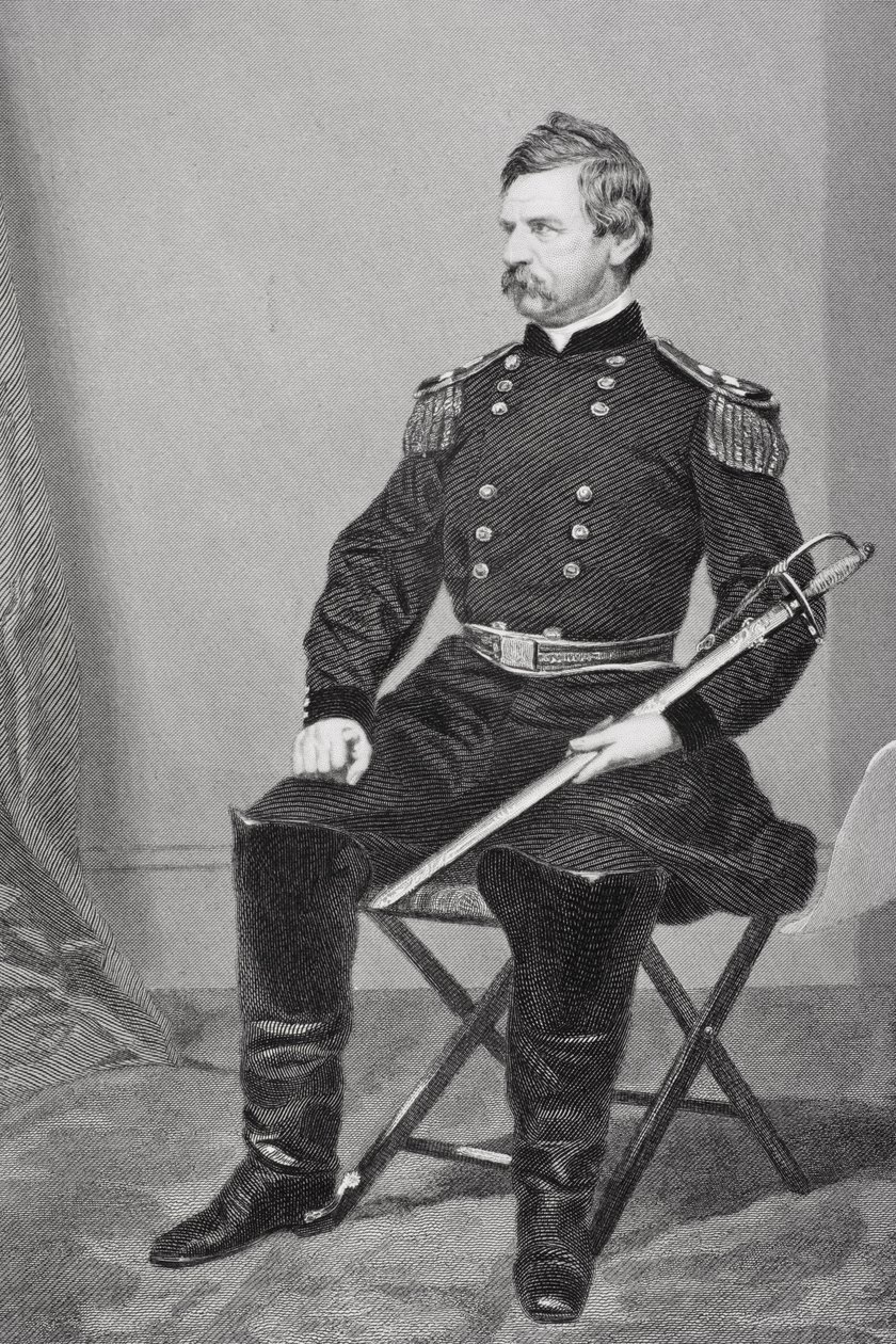 Nathaniel Prentiss Banks (1816-94) بواسطة ألونزو تشابل