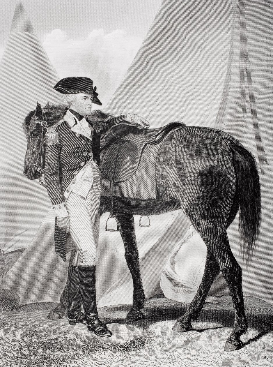 صورة أنتوني واين (1745-96) بواسطة ألونزو تشابل