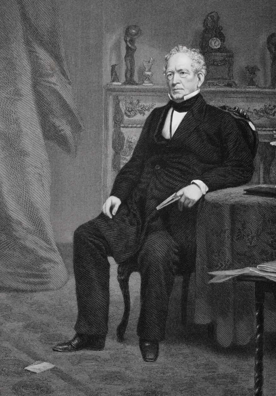 صورة إدوارد إيفريت (1794-1865) بواسطة ألونزو تشابل