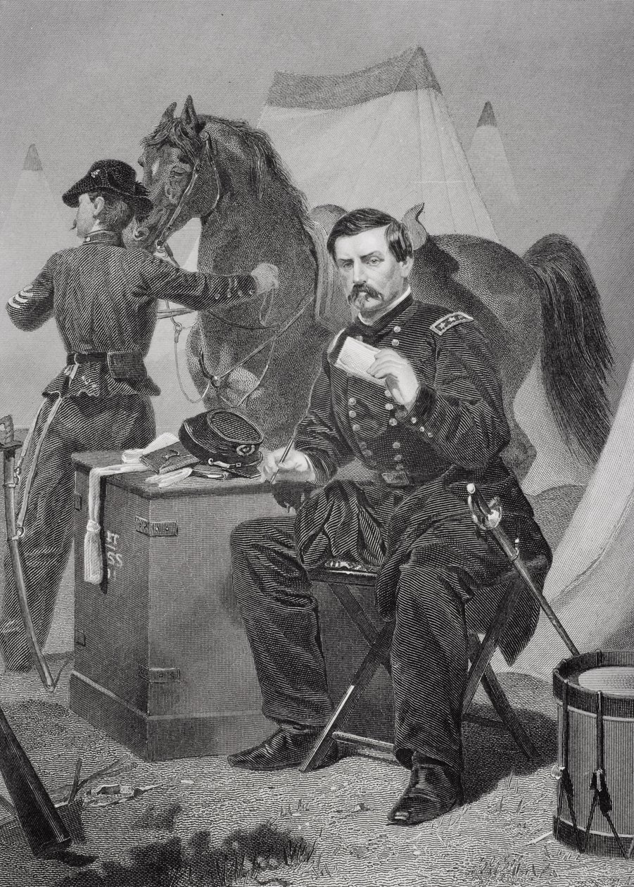 صورة لجورج برينتون ماكليلان (1826-1885) بواسطة ألونزو تشابل