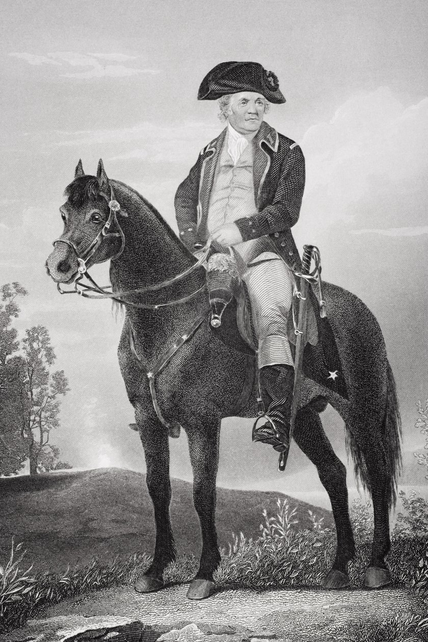 صورة لإسرائيل بوتنام (1718-90) بواسطة ألونزو تشابل