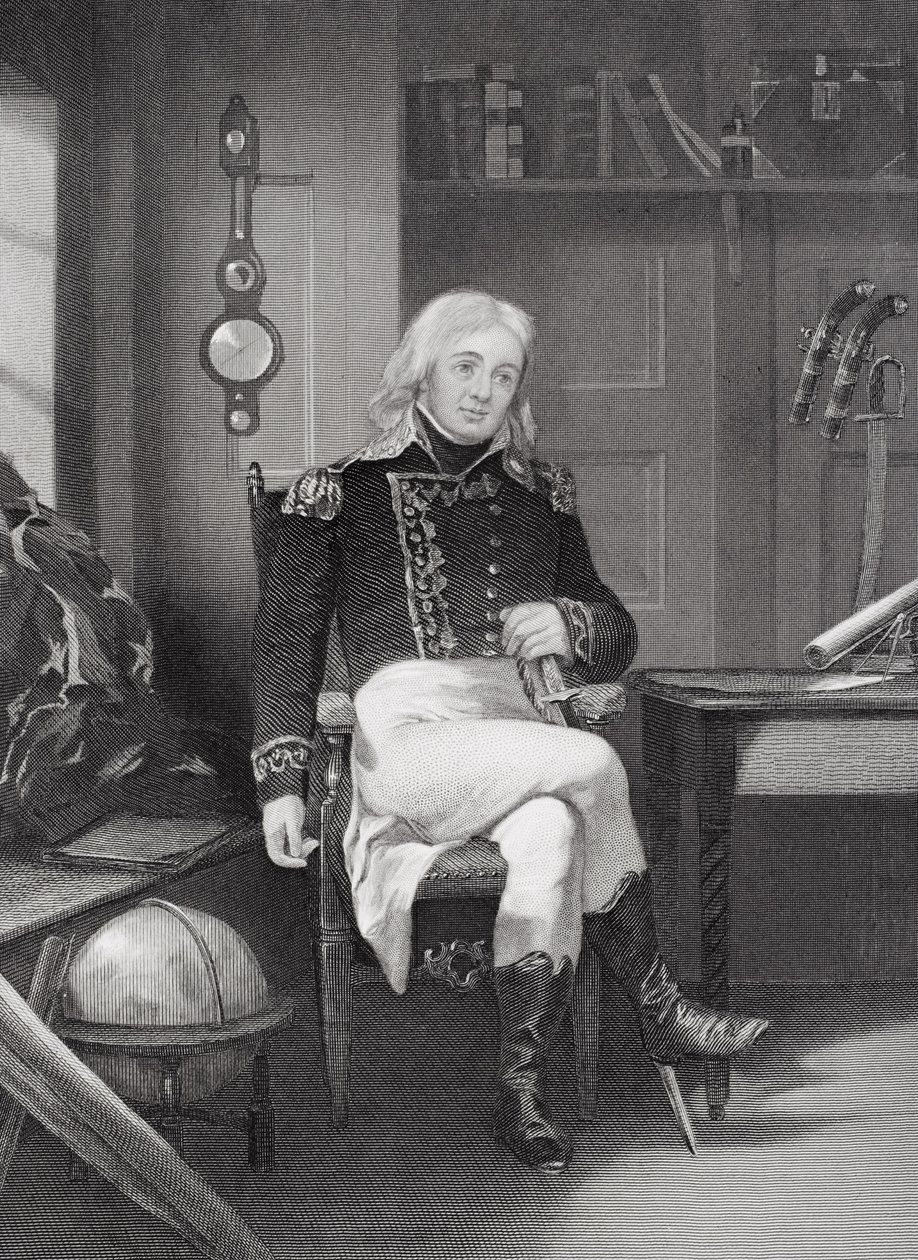 صورة لجوشوا بارني (1759-1818) بواسطة ألونزو تشابل