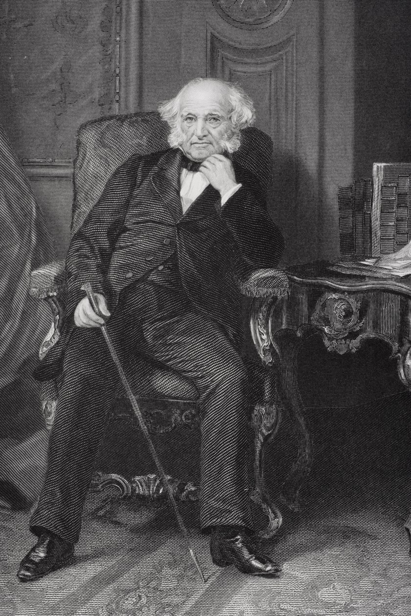 صورة مارتن فان بيورين (1782-1862) بواسطة ألونزو تشابل