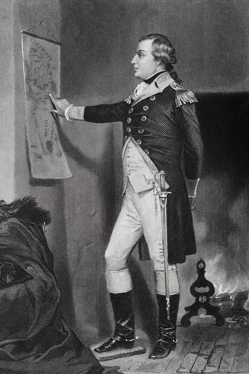 صورة لريتشارد مونتغمري (1736-1775) بواسطة ألونزو تشابل