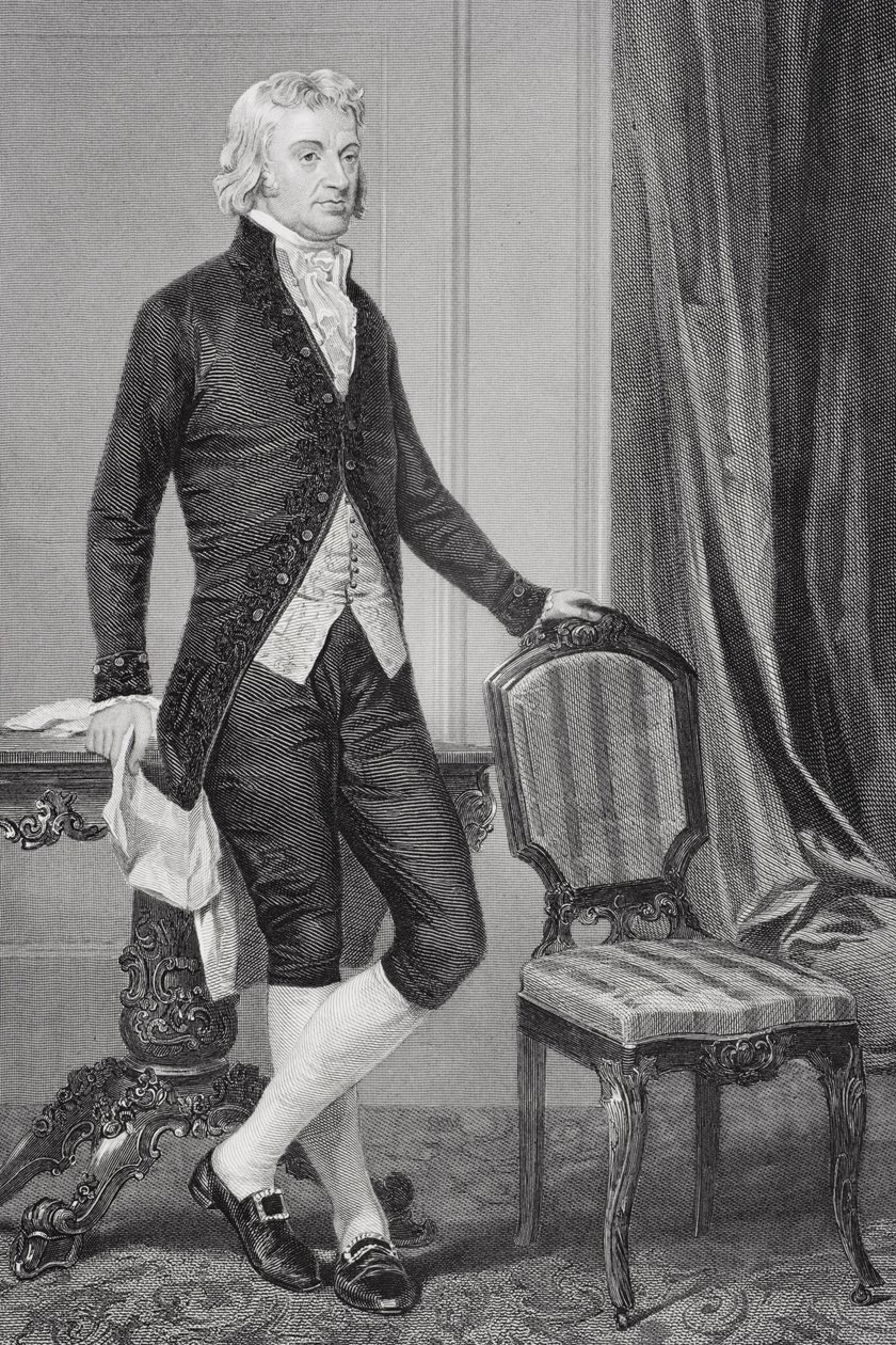 صورة لروبرت ليفنجستون (1746-1813) بواسطة ألونزو تشابل