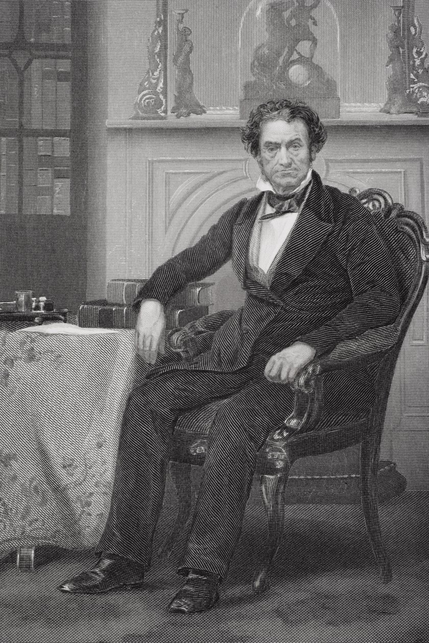 صورة لروفوس شوات (1799-1859) (ليثو) بواسطة ألونزو تشابل