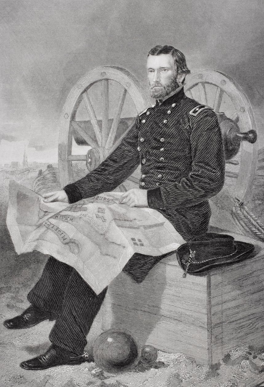 يوليسيس غرانت (1822-1885) بواسطة ألونزو تشابل