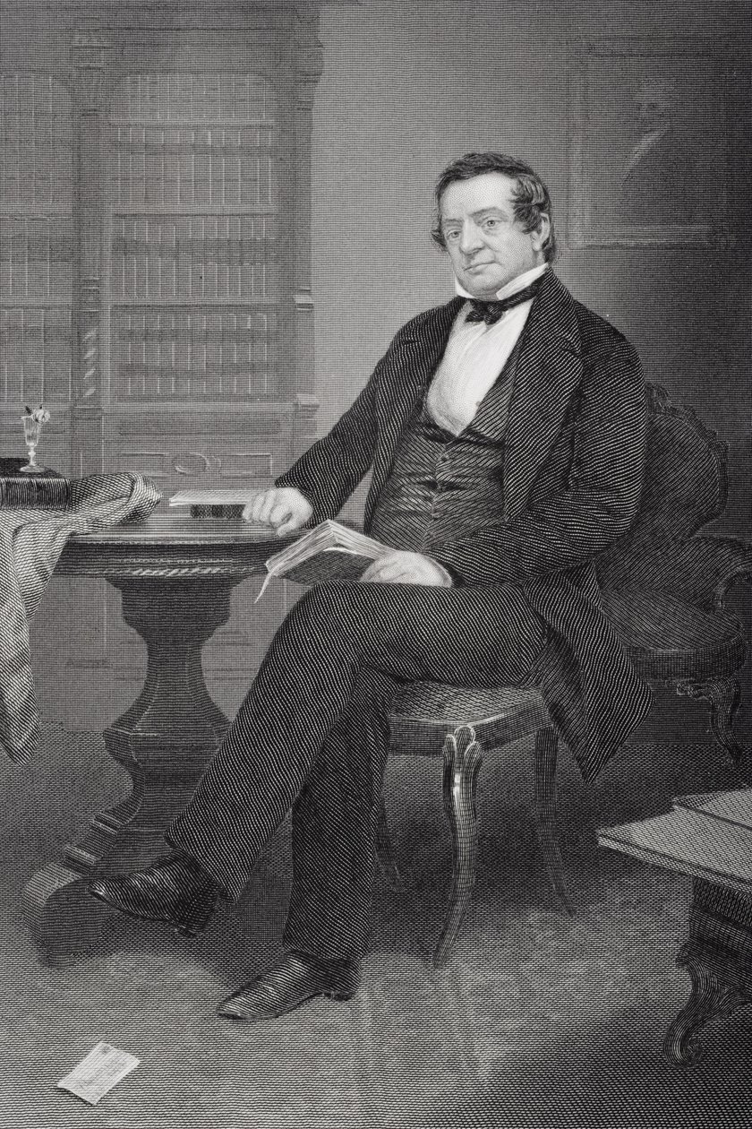 واشنطن ايرفينغ (1783-1859) بواسطة ألونزو تشابل