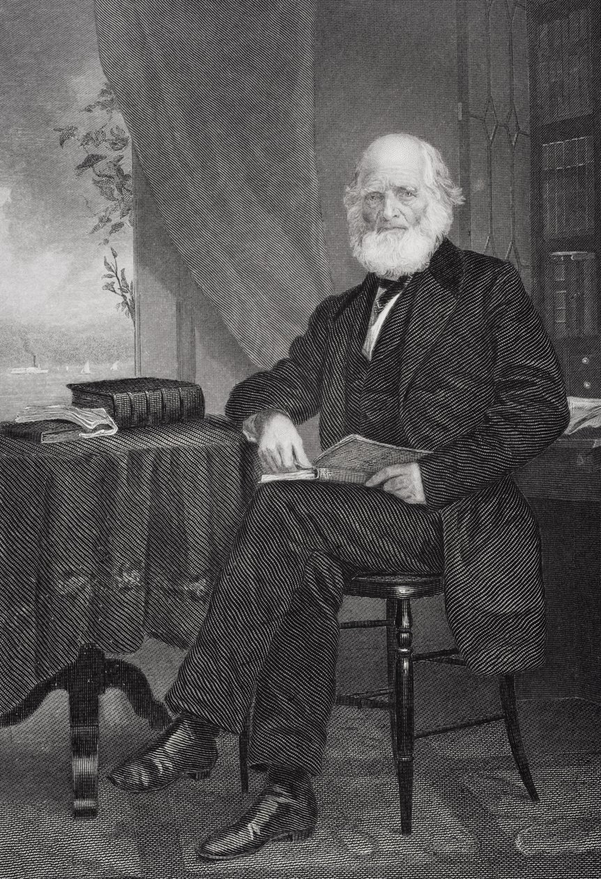 وليام كولين براينت (1794-1878) بواسطة ألونزو تشابل