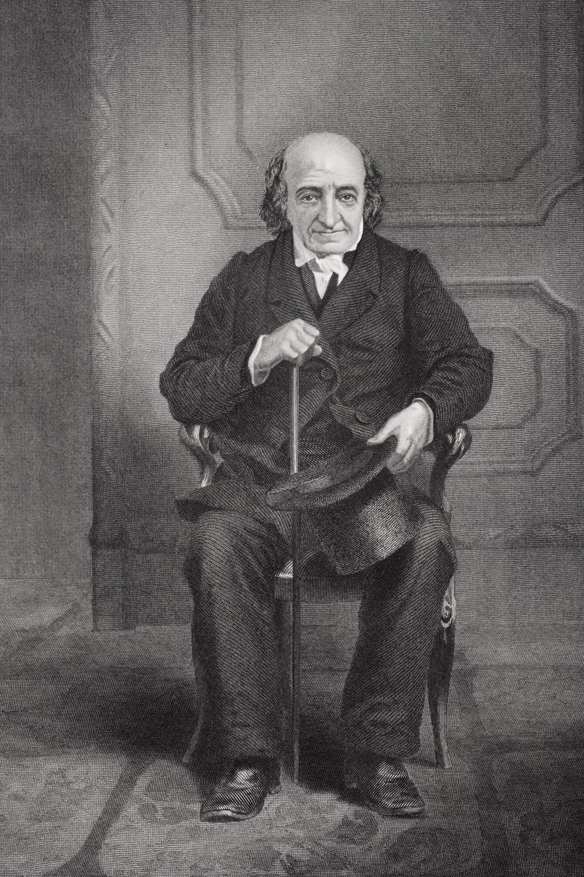صورة لألبرت جالاتين (1761-1849) (ليثو) بواسطة ألونزو تشابل