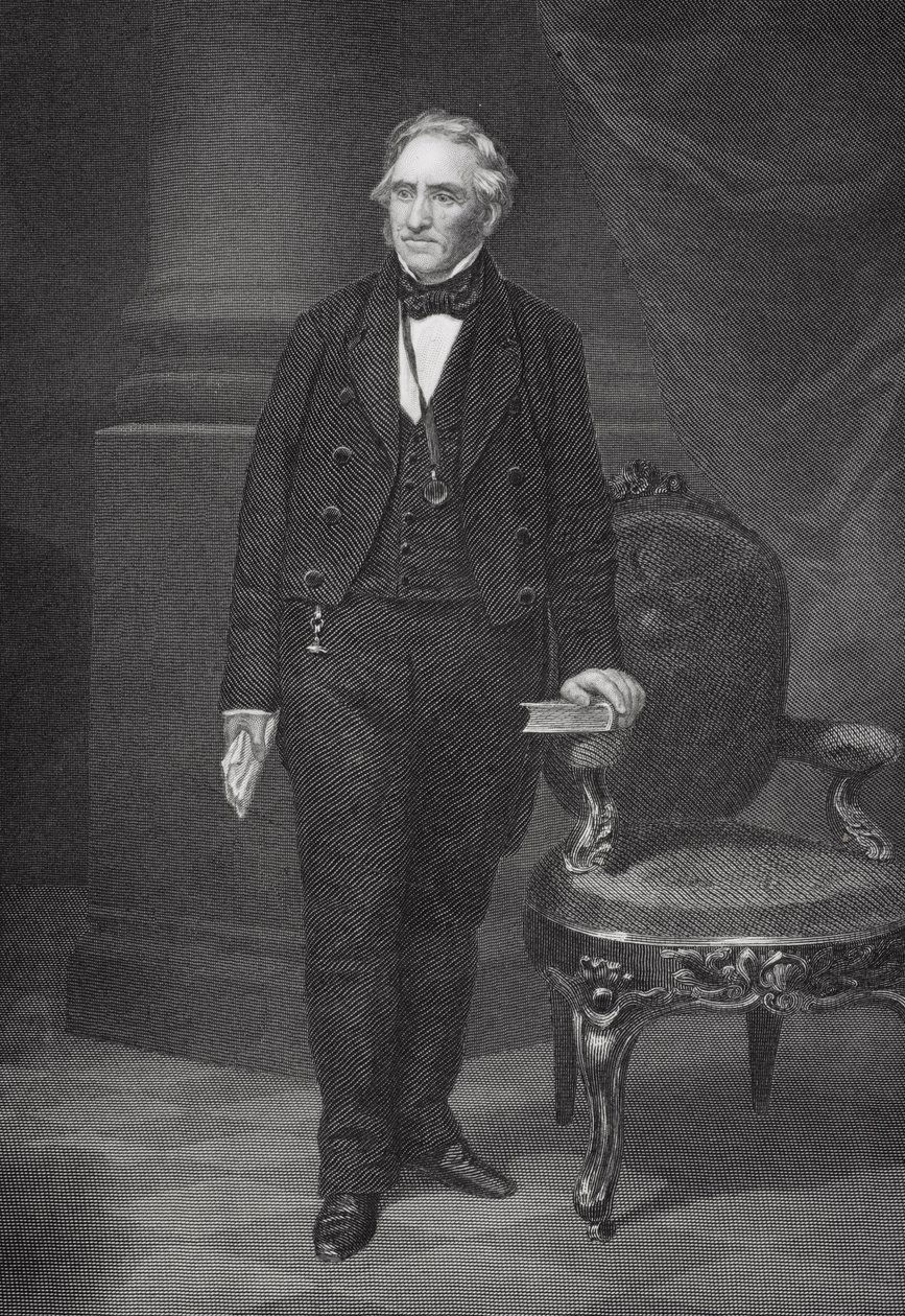 صورة لتوماس هارت بنتون (1782-1858) بواسطة ألونزو تشابل