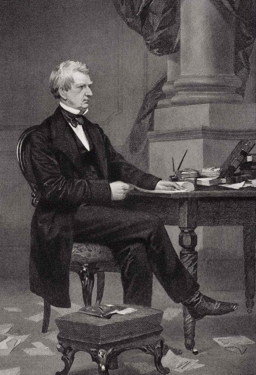 صورة ويليام هنري سيوارد (1801-1872) بواسطة ألونزو تشابل