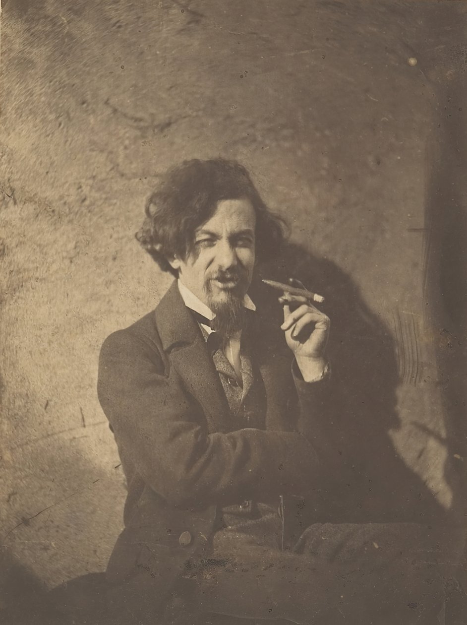 غوستاف ليجراي ، 1854. بواسطة ألفونس ديلوناي