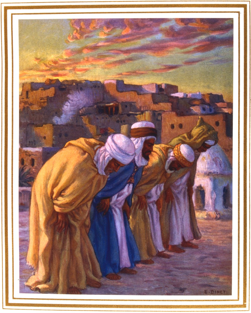 El Rekaa أو Linclination La Priere صلاة الميل ، 1918 بواسطة ألفونس إتيان دينيه