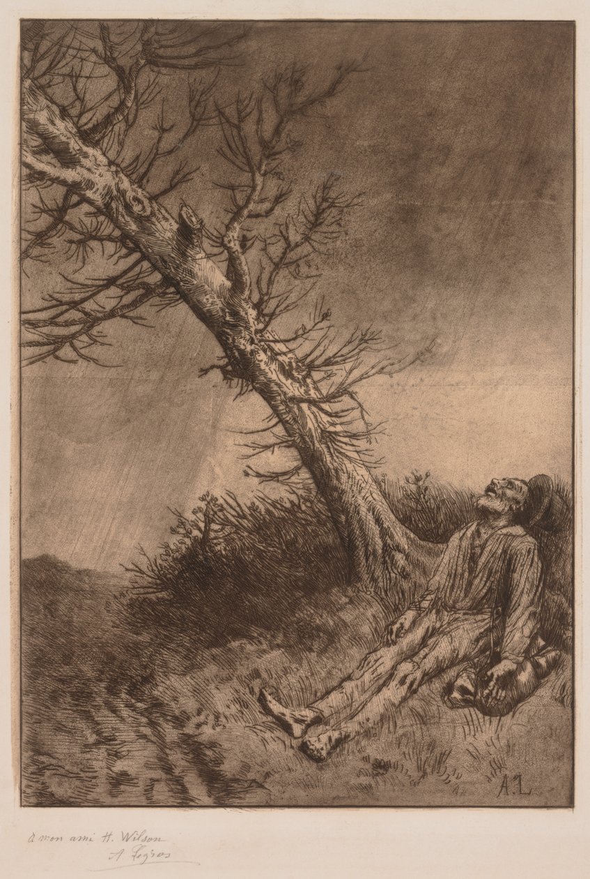 وفاة Vagabond ، ج. 1875. بواسطة ألفونس ليجروس