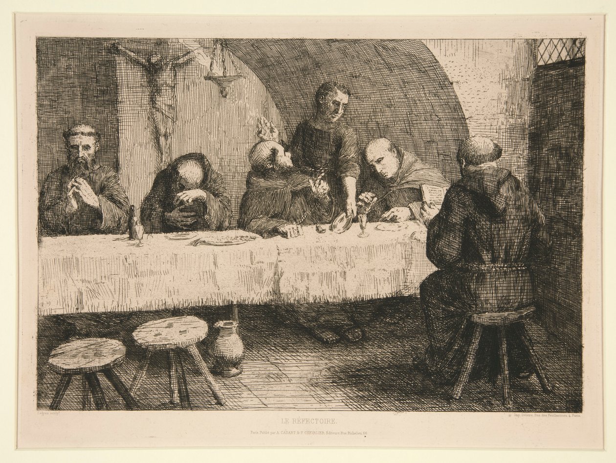 لو ريفكتوار (The Refectory) بواسطة ألفونس ليجروس