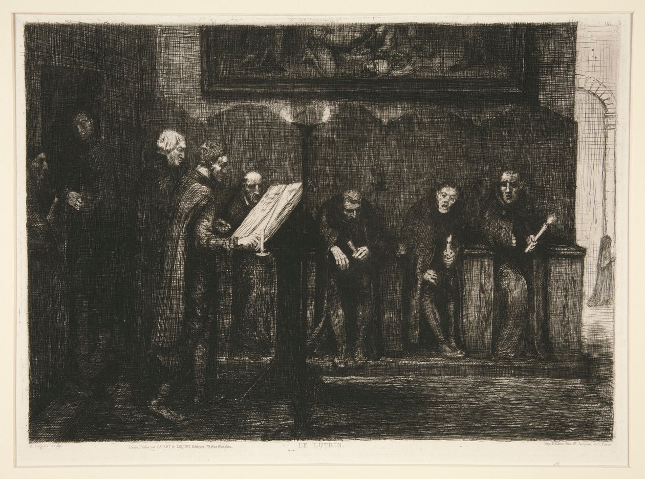 Les Chantres Espagnols - Le Lutrin (The Spanish Cantors ، أو The Lectern) بواسطة ألفونس ليجروس