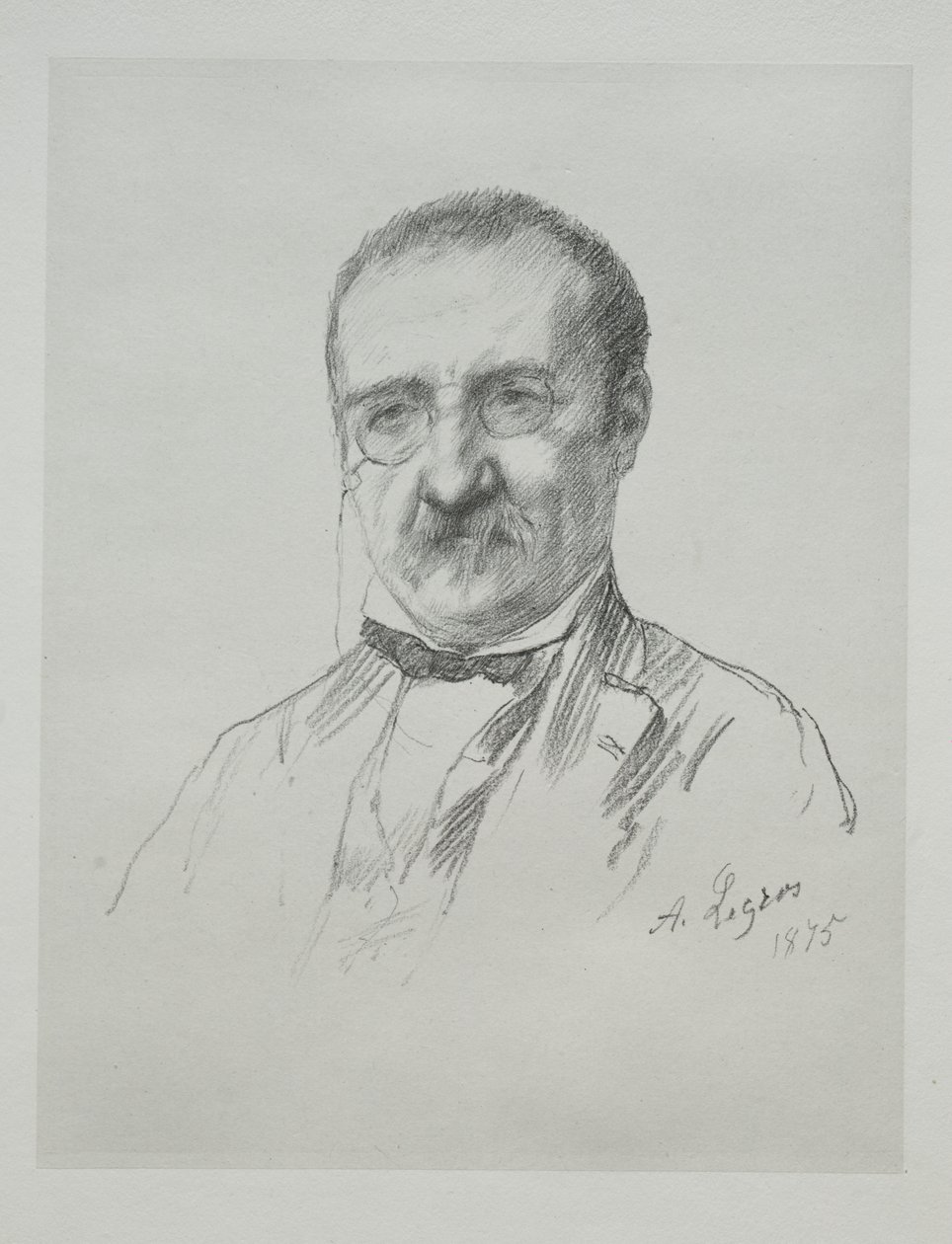 السيد Champfleury ، 1875. بواسطة ألفونس ليجروس
