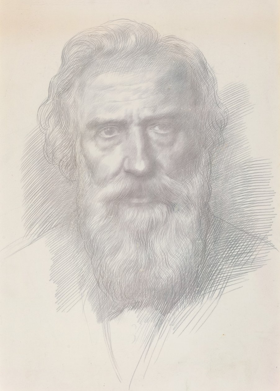 بورتريه ذاتي ، ج. 1895. بواسطة ألفونس ليجروس