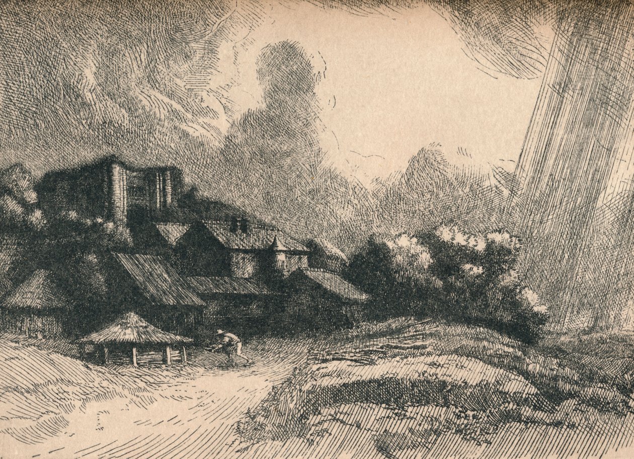مزرعة الدير ، c1893 بواسطة ألفونس ليجروس