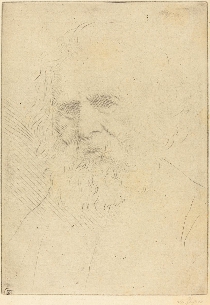 WH Longfellow ، اللوحة الأولى. بواسطة ألفونس ليجروس