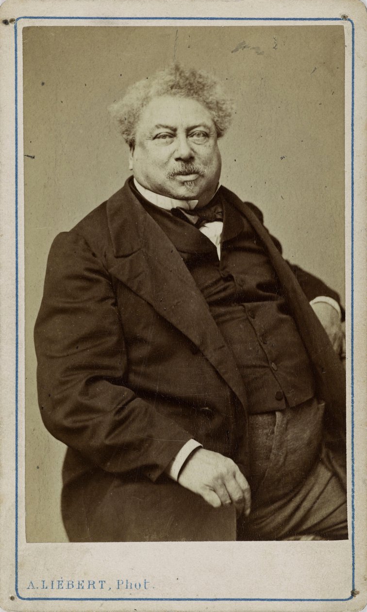 المؤلف الكسندر دوما والد 1802-1870 ، 1870. بواسطة ألفونس ليبرت