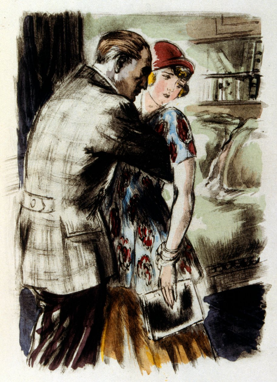 رسم توضيحي لألفونس موتشا لكتاب "كليو" (1900) بواسطة ألفونس موشا