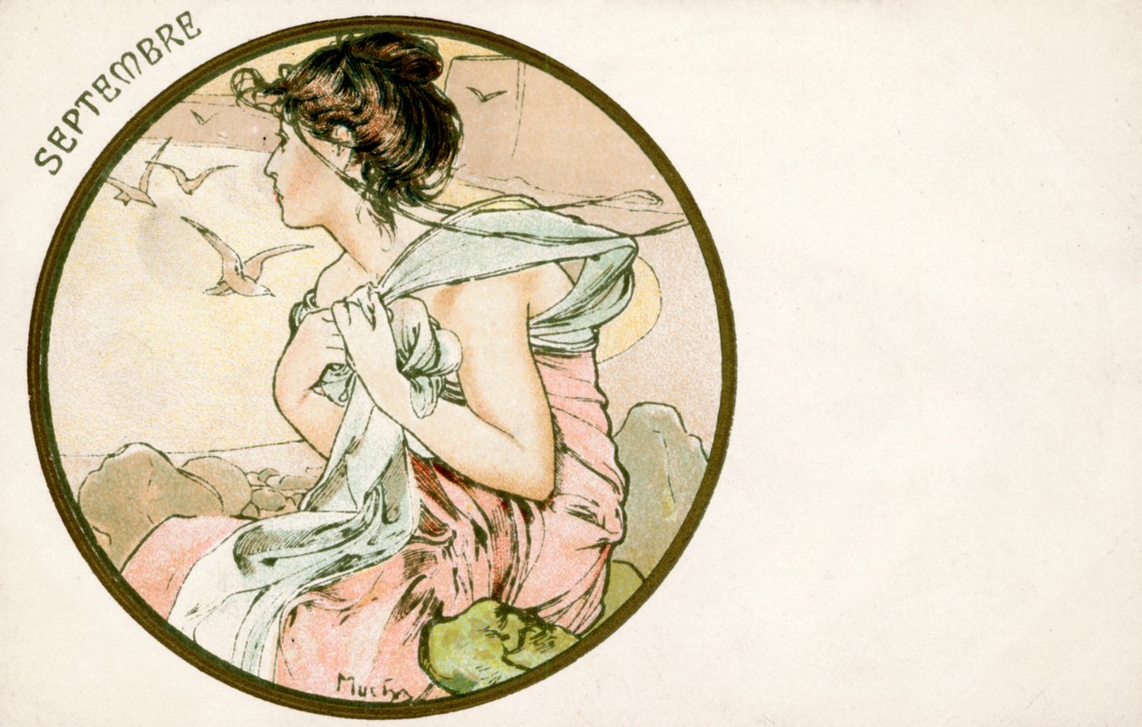 سبتمبر 1900 بواسطة ألفونس موشا