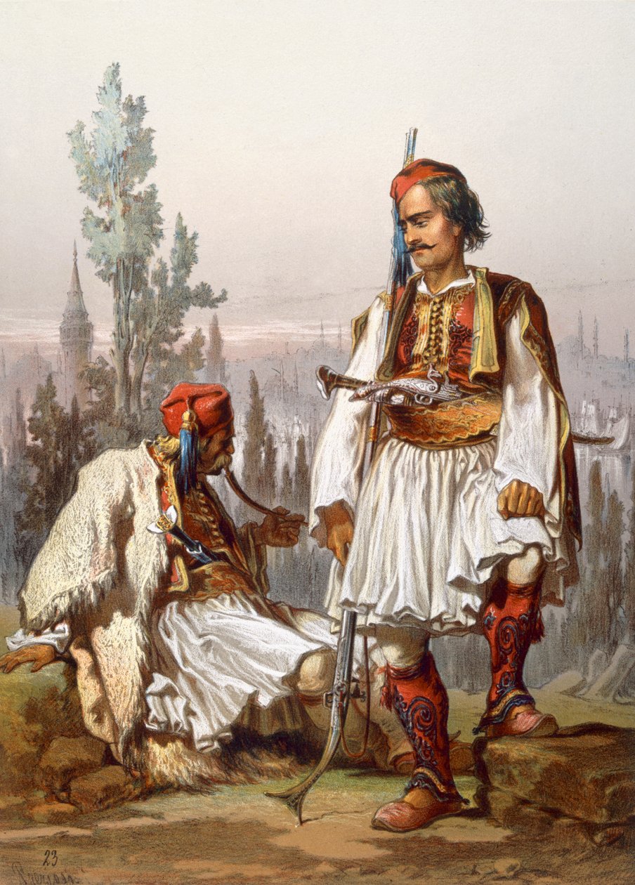 ألبان ، 1865 بواسطة أماديو بريزيوسي