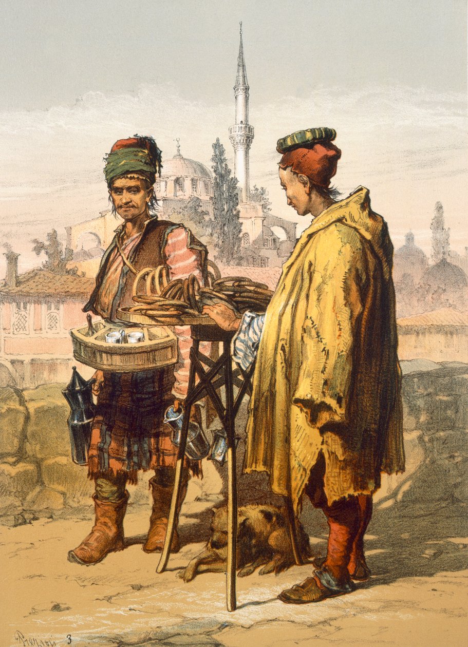 باعة الوجبات الخفيفة للمرضى الخارجيين ، 1865 بواسطة أماديو بريزيوسي