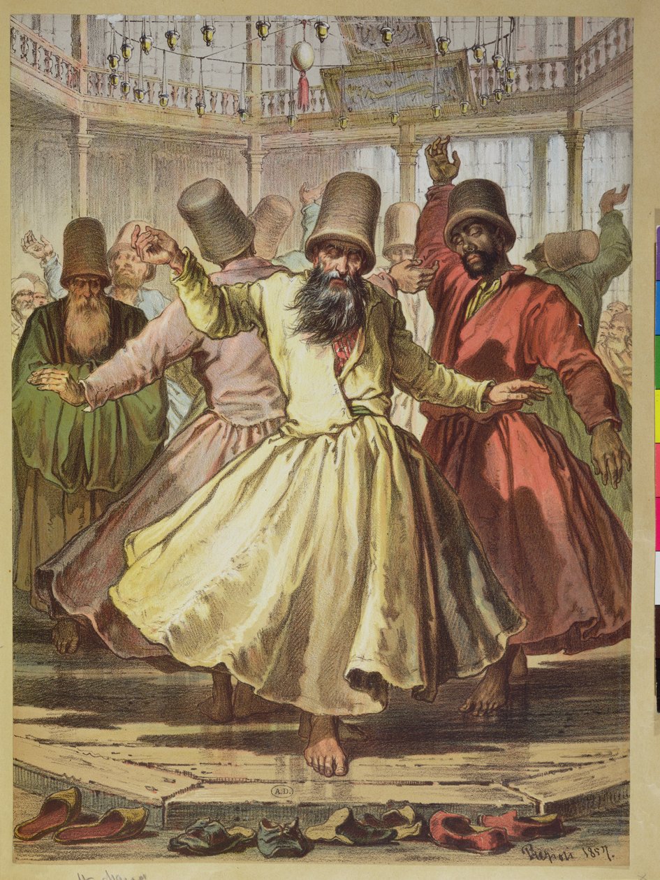 الدراويش الراقصون ، 1857 بواسطة أماديو بريزيوسي