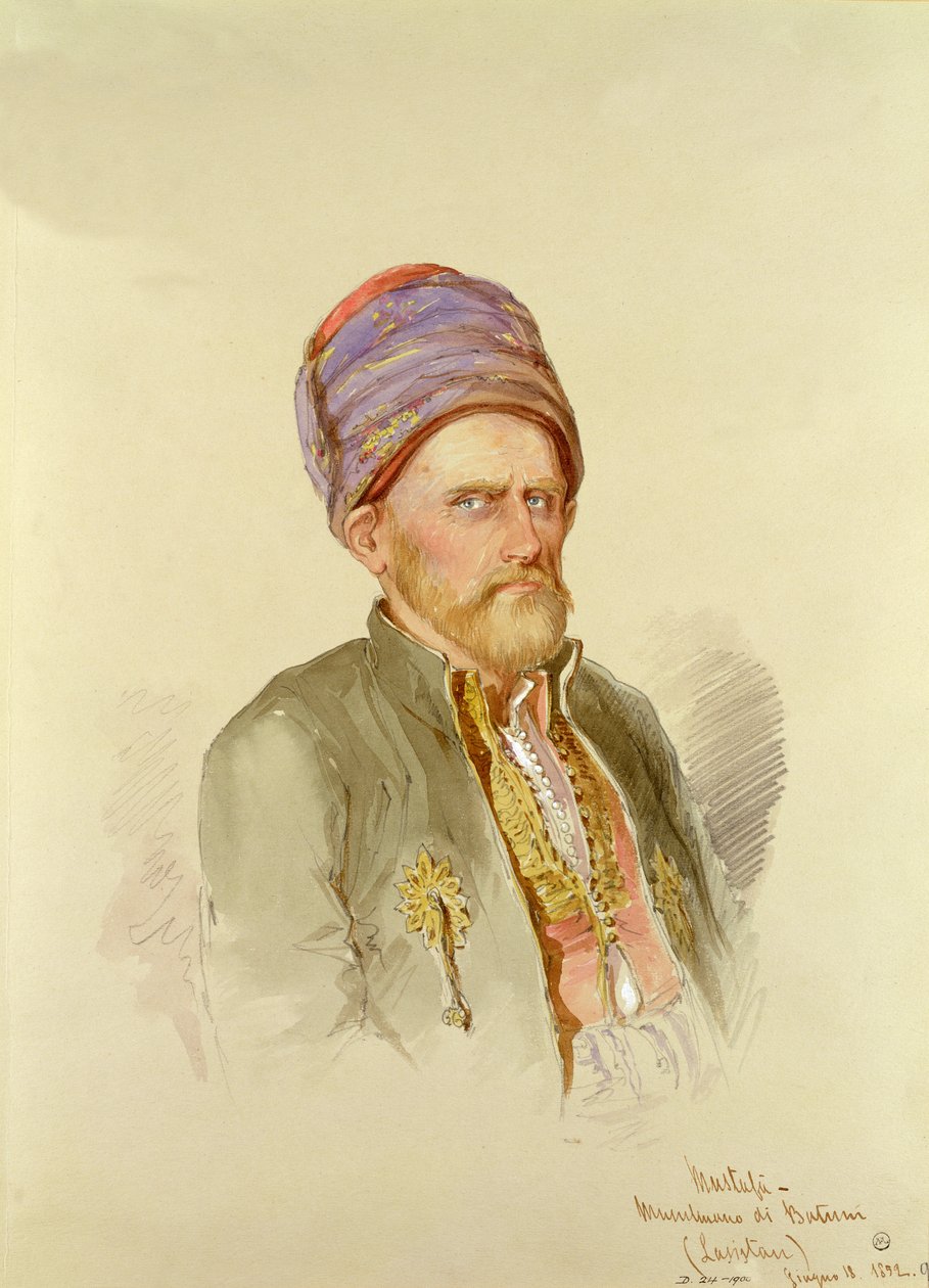 مصطفى - مسلم من باتوم ، حوالي 1852 بواسطة أماديو بريزيوسي