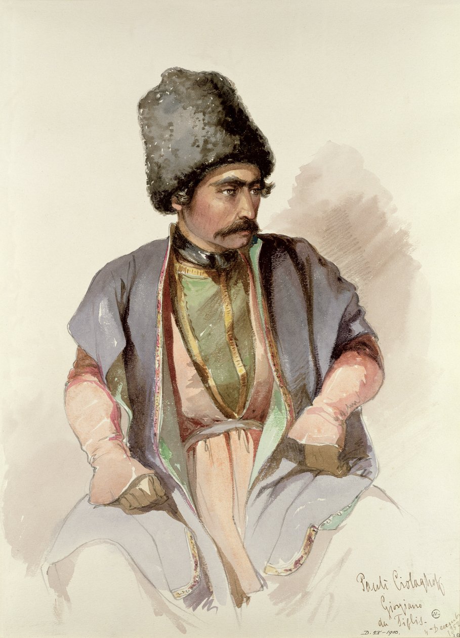 بول - جورجي من تفليس ، 1852 بواسطة أماديو بريزيوسي