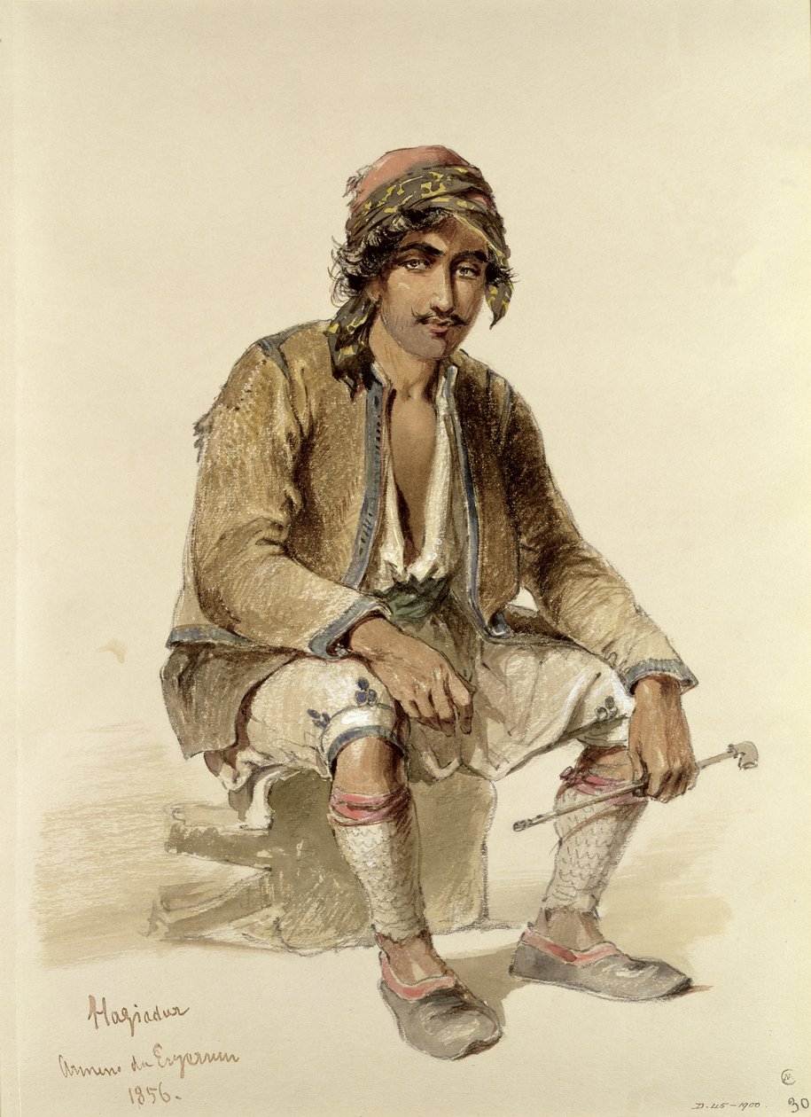 حجيادور - من أرضروم ، 1856 بواسطة أماديو بريزيوسي