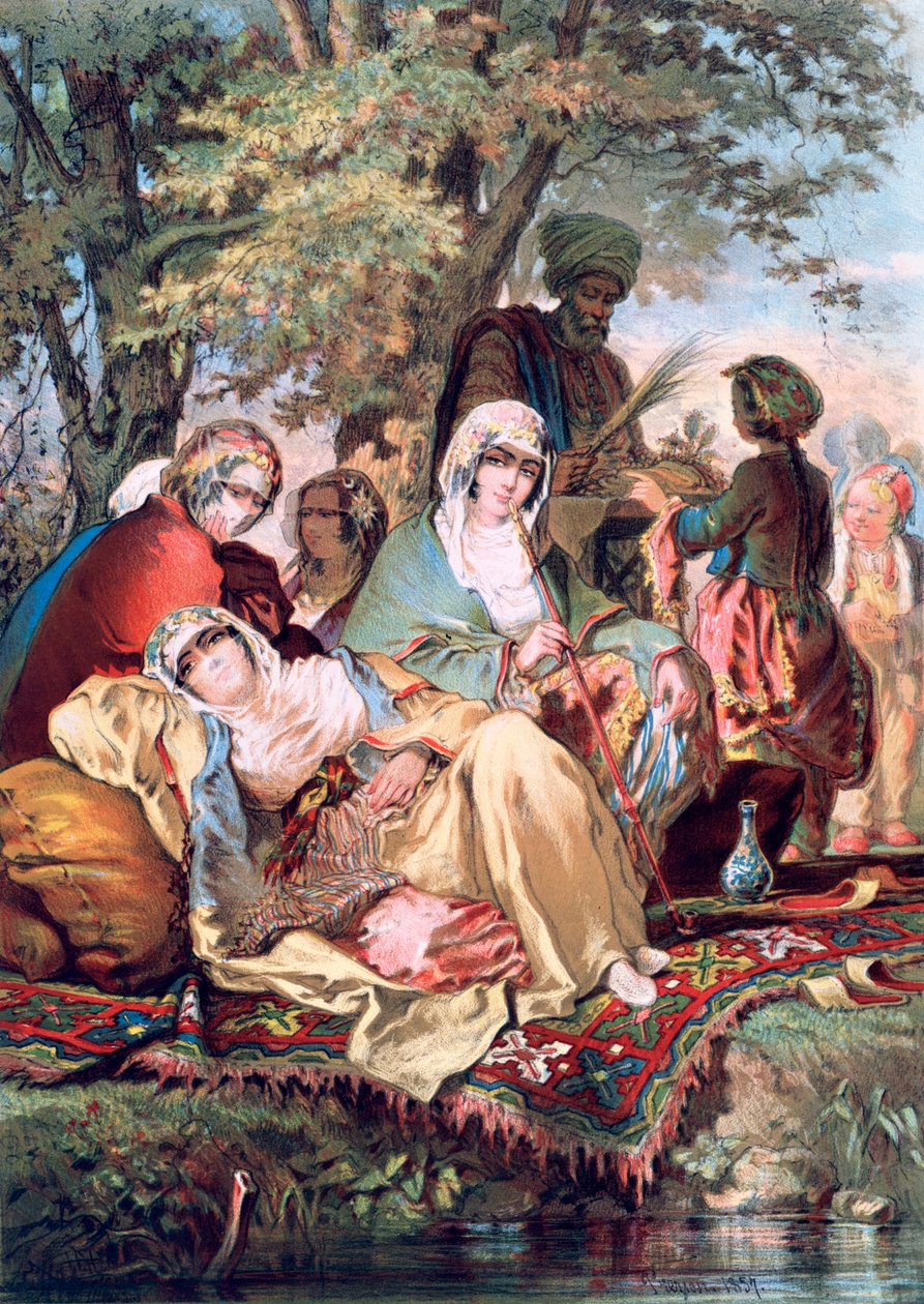حريم ، 1857 بواسطة أماديو بريزيوسي