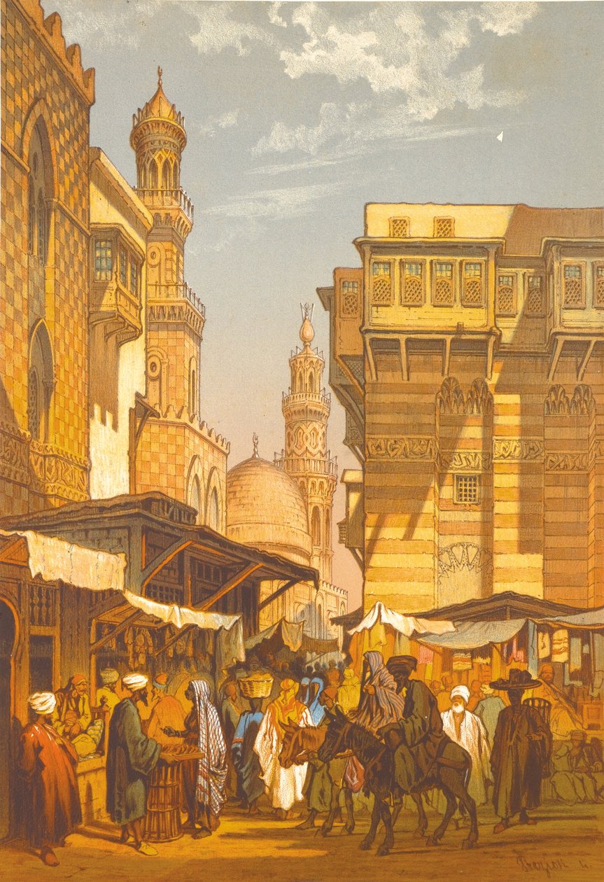 تذكار من القاهرة 1862 بواسطة أماديو بريزيوسي