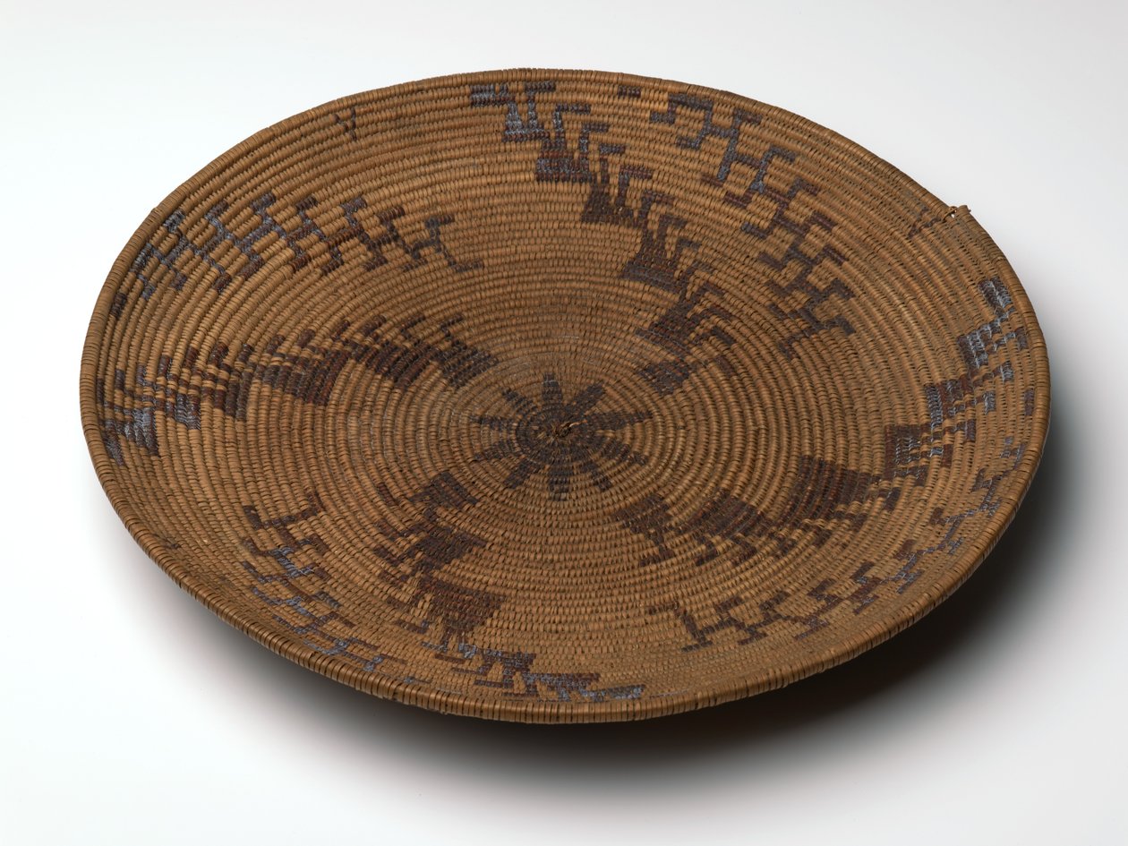 صينية غربلة الدقيق من Acorn ، c.1860-1909 (القيقب ، لحاء redbud والصفصاف) بواسطة أماندا ويلسون