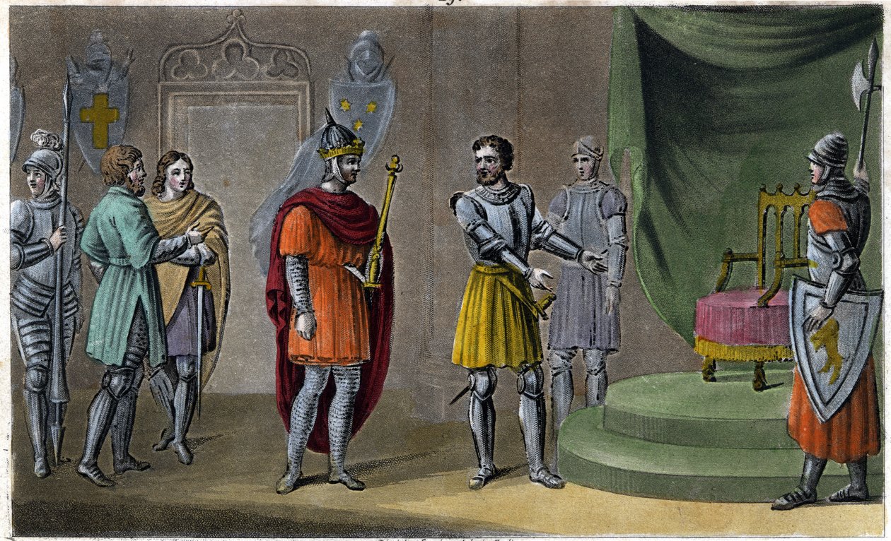 تم وضع Chilperic II (670 - 721) على العرش بواسطة Rainfroi في عام 715. صممه ونقشه Ambroise Tardieu في عام 1825. بواسطة أمبرواز تارديو