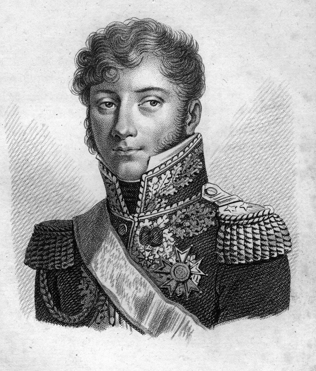 General of Montholon.Charles Tristan ، Count of Montholon General français (1783 to 1853). in "" لوحات شخصية للجنرالات الفرنسيين عقب انتصارات وغزوات الفرنسيين "". نقش بواسطة أمبرواز تارديو عام 1818. مجموعة ستيلا. بواسطة أمبرواز تارديو