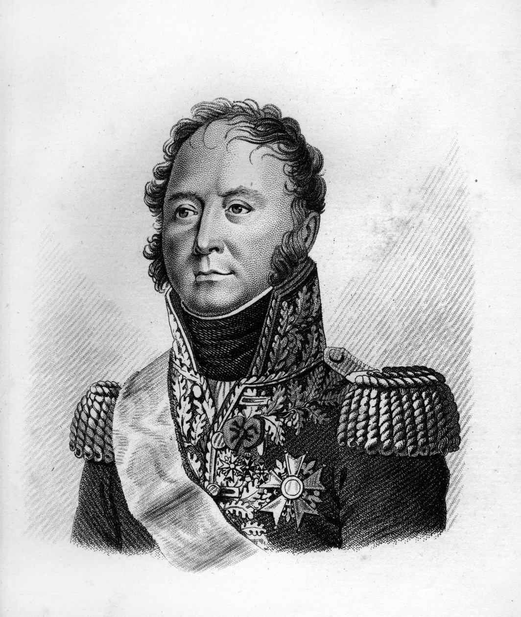الجنرال أوغستين دانيال بيليارد (1769-1832) - في "صور الجنرالات الفرنسيين تضم انتصارات واحتفالات الفرنسيين". نقش بواسطة أمبرواز تارديو عام 1818. مجموعة ستيلا. بواسطة أمبرواز تارديو